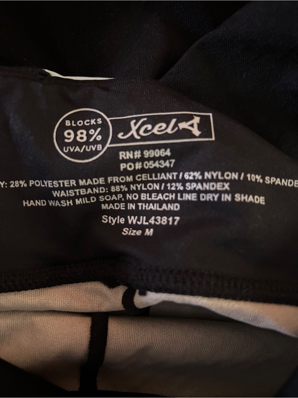 BNWT Xcel Long Sleeve Rash Guard & Boardshorts Set - Black, Olive & Light Blue - Picture 5 of 9